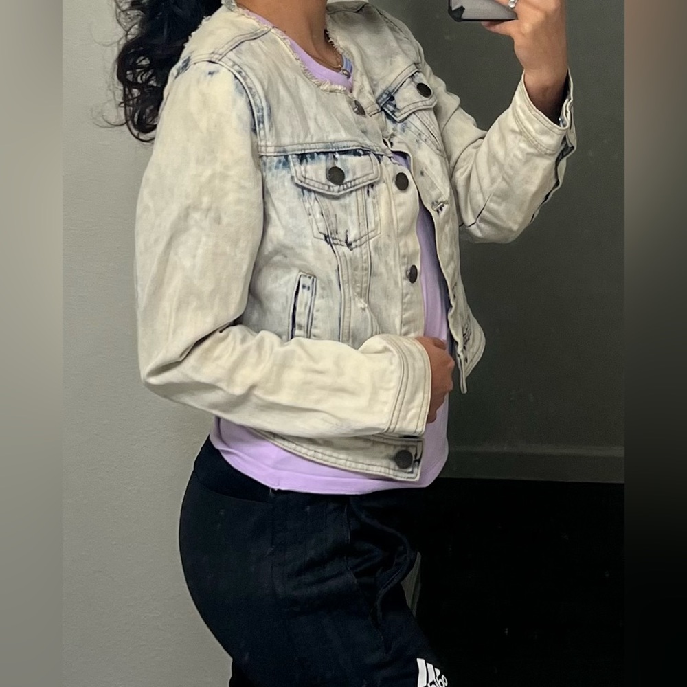 QMack Women Jean Jacket M
